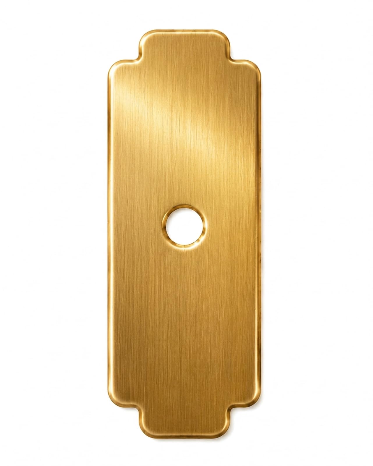 Nickel Cabinet Back Plates - 4 Pack -16