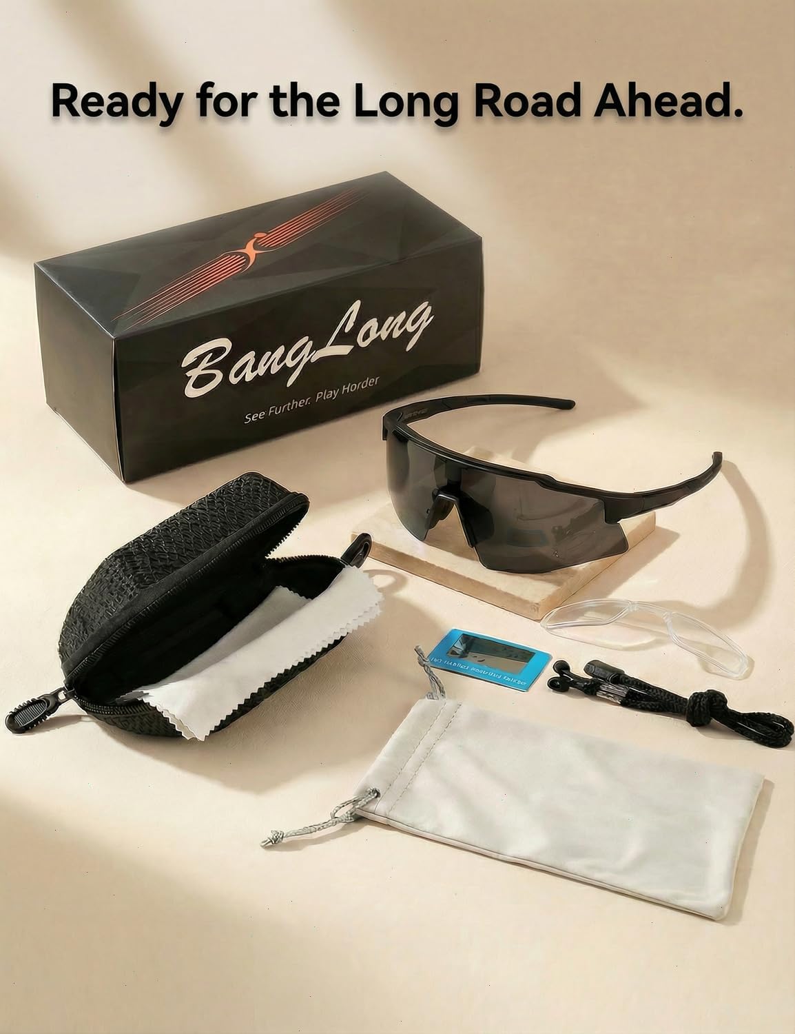 BangLong Polarized Sports Sunglasses for Men Women - UV400 Protection Sun Glasses for Cycling Running Baseball Fishing Hiking - Image 7