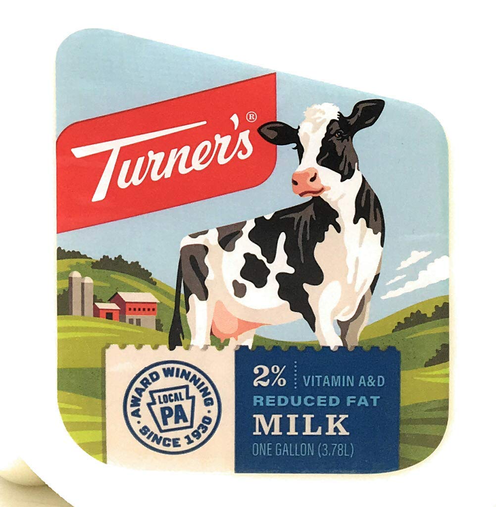 TURNER'S DAIRY Milk 2Pct Rf, 128 FZ Grocery & Gourmet Food