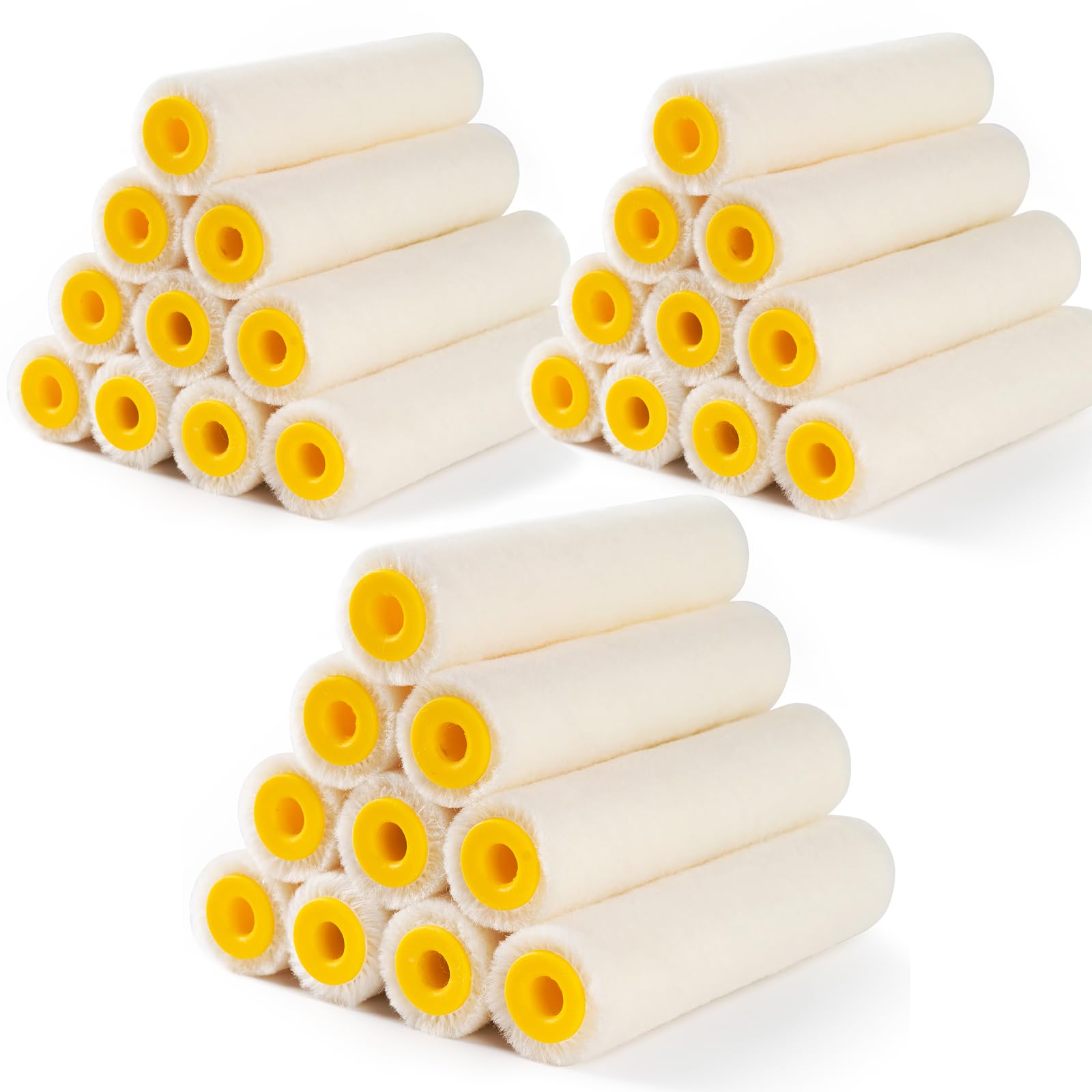 Mini Foam Paint Rollers - 10 Pack -16