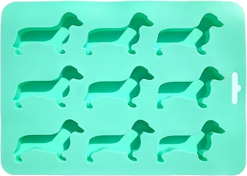 Miniatura 2 de Molde de silicona para cubitos de hielo con forma de perro salchicha para beber, máquina de hielo, dulces, chocolate, galletas, fondant, cupcakes,