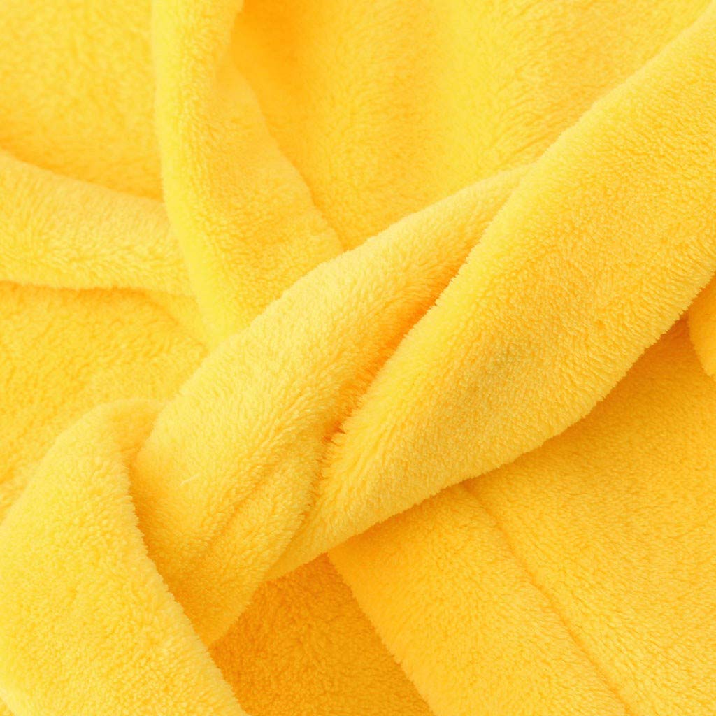 Vêtements de Nuit Bébé Sortie de Bain À Capuchon Garçons Filles Peignoir pour Enfant 0-12 Mois,Dessin animé Petit Canard Jaune Service à Domicile + Chaussures 2pcs Bébé Ensembles
