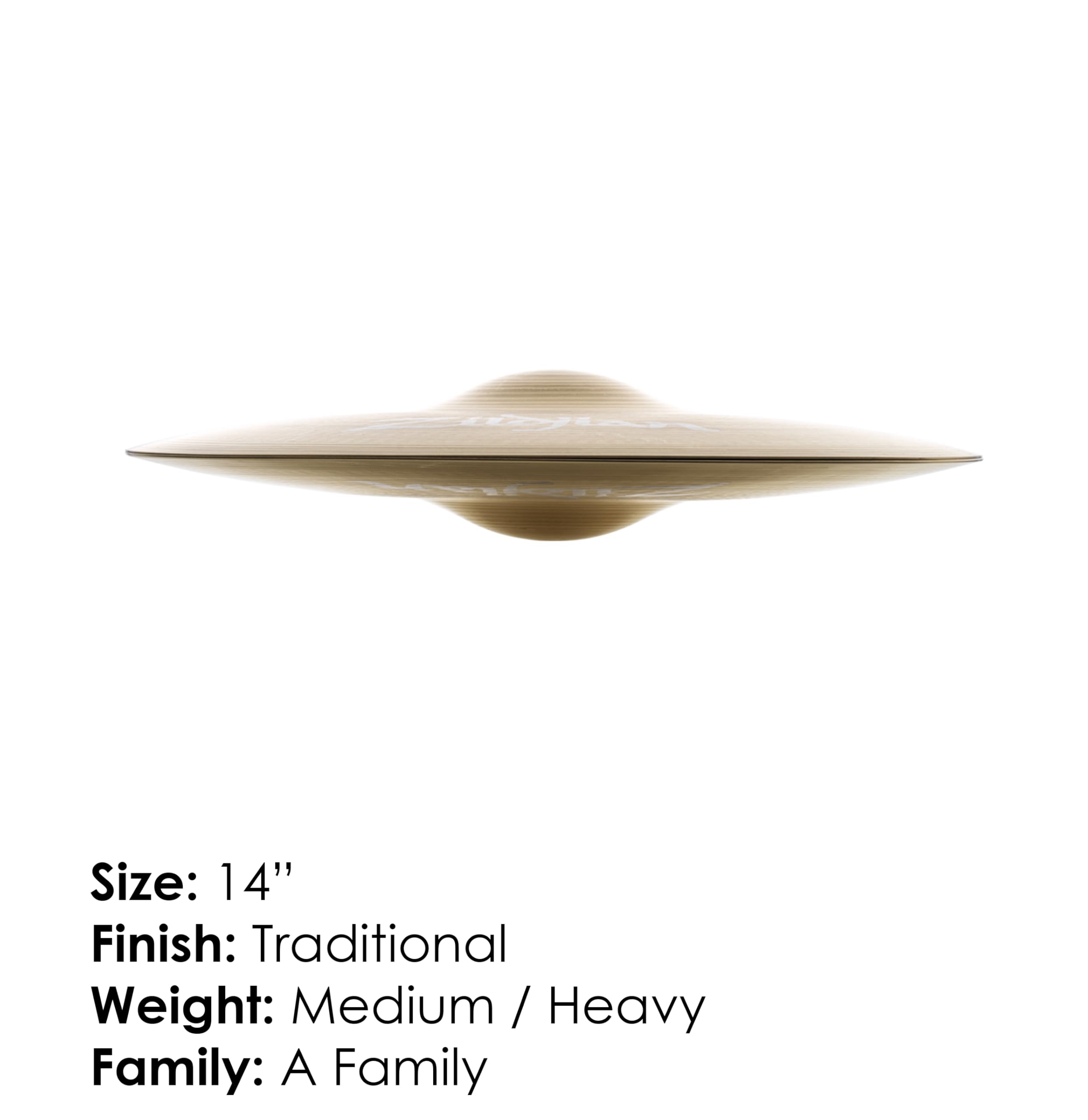 Zildjian, 14 inches Hi-Hat Cymbals, 14" (A0133)