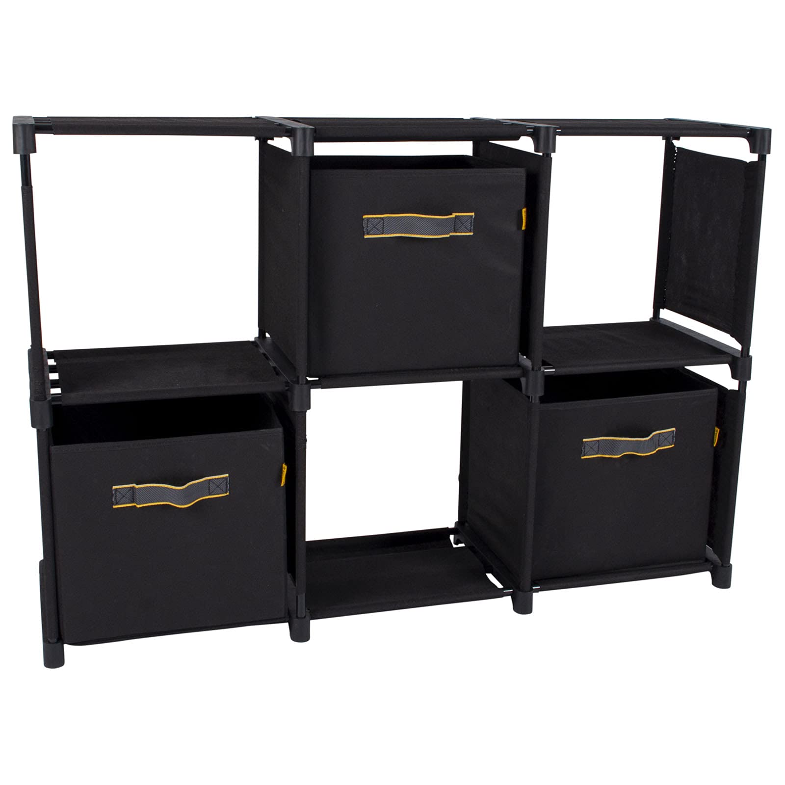 Bo-Camp Faltschrank Troutman Campingschrank Stoff Schrank Schubladen Garderobe