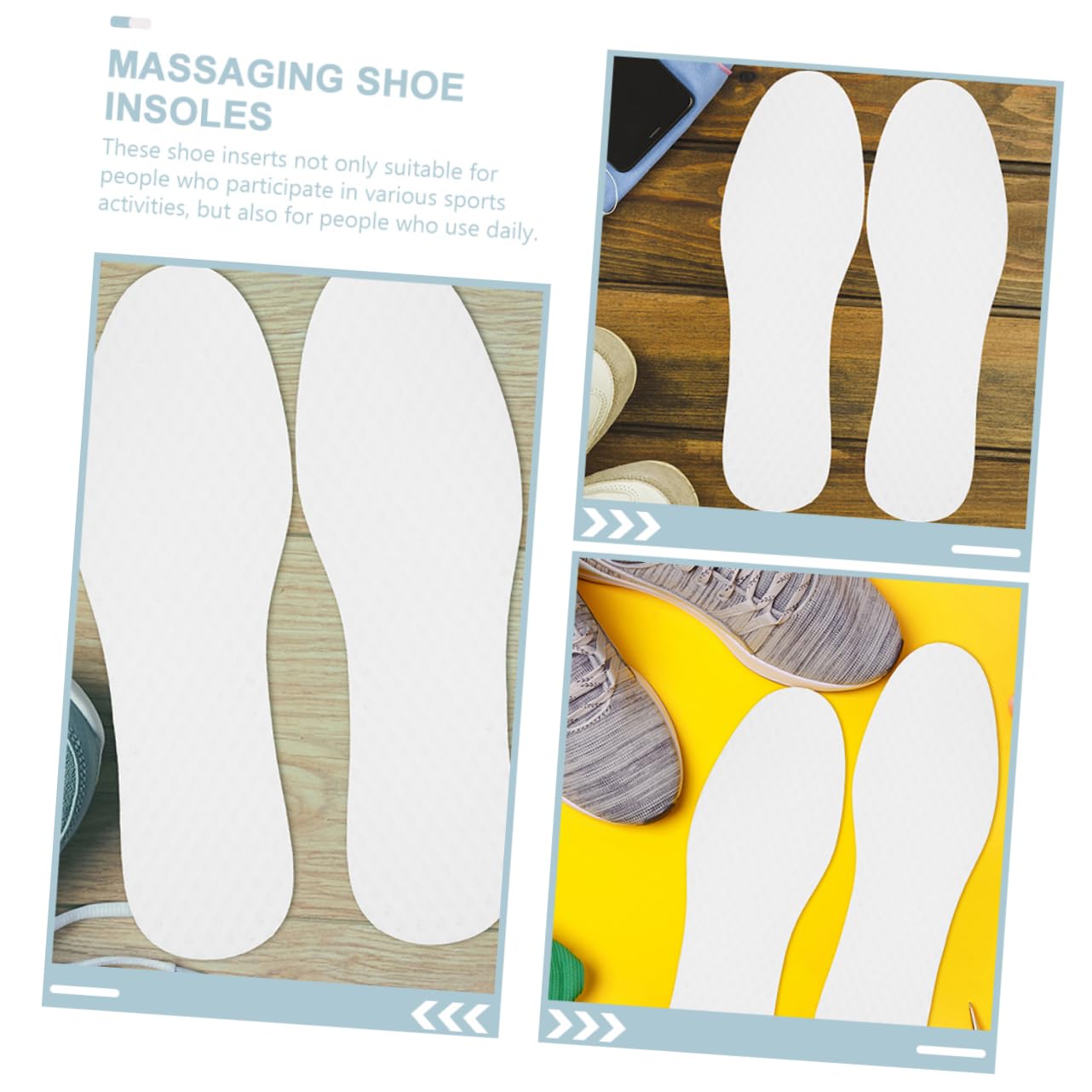 5 series Plantillas Transpirables Que Absorben El Sudor Almohadillas Para Zapatos Plantillas Forros Insertos Para Zapatillas Insertos Para De Mujer 20 pares*5