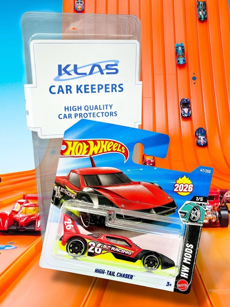 Hot Wheels High-Tail Chaser (Red, Neon Green & Black - NEW 2026