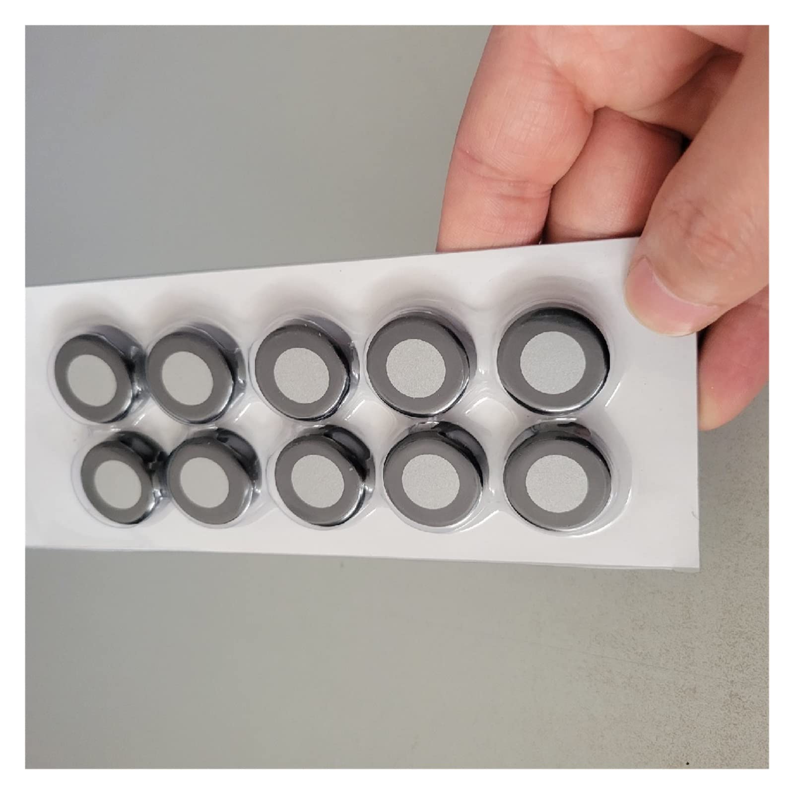 Markery skanera 3D, 100 sztuk magnetyczny skaner 3D punkty znakowania trójwymiarowy 12 wewnątrz i 18 znaczników zewnętrznych, całkowita średnica zewnętrzna 20, 7 grubości do skanerów 3D