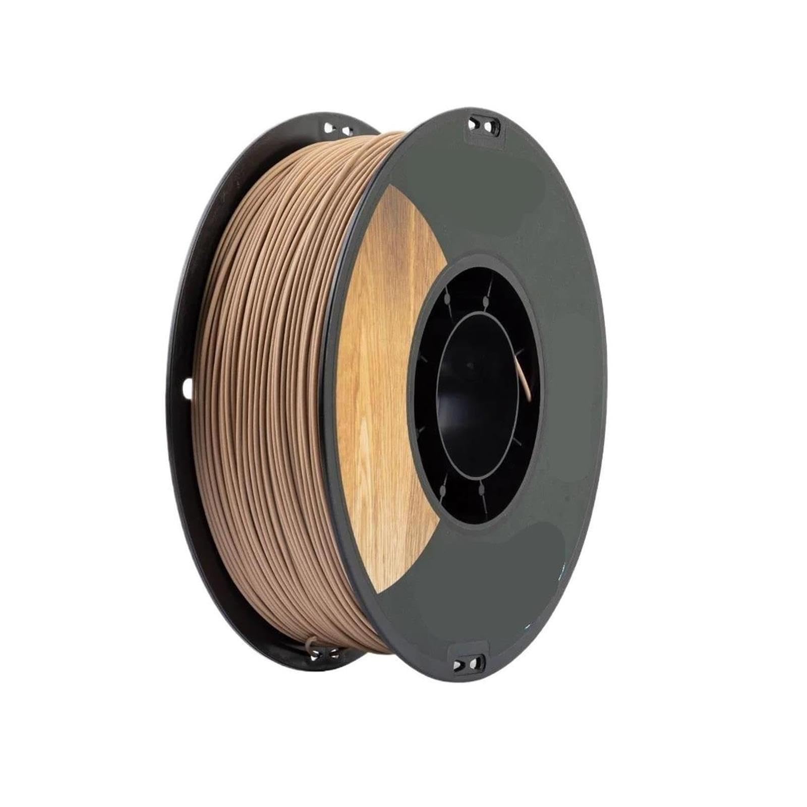 Druckerfilament, Holz-PLA, 1,75 mm, kg, glatte Seidenstruktur
