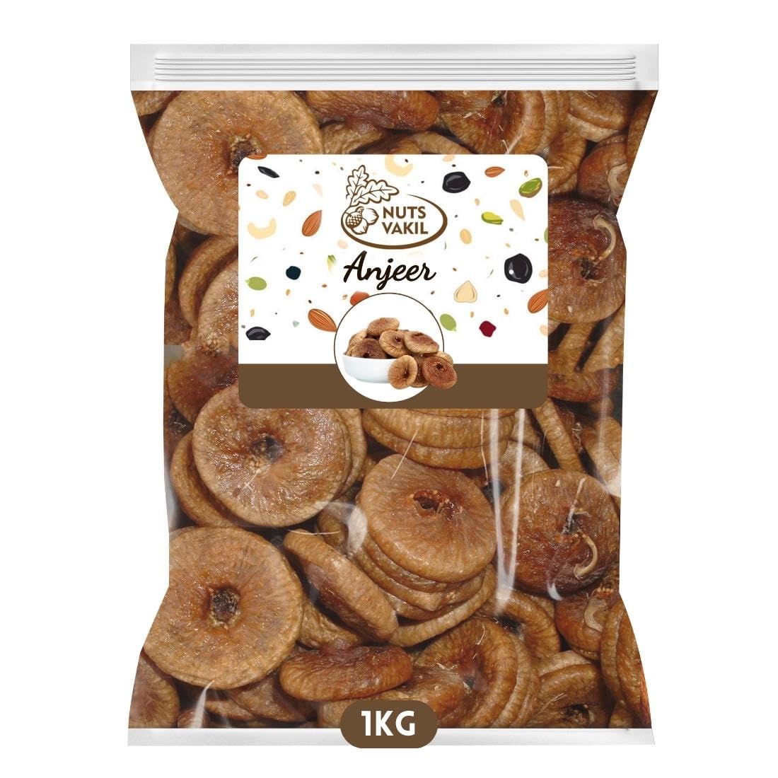 NUTS VAKIL Premium Anjeer Figs (Dried Figs) Dry Fruits for Body Mass Loss, Good for Physical Health, Increases Immunity and Purify the Blood (1Kg) (B0CJ31T2VF) Amazon Price History, Amazon Price Tracker