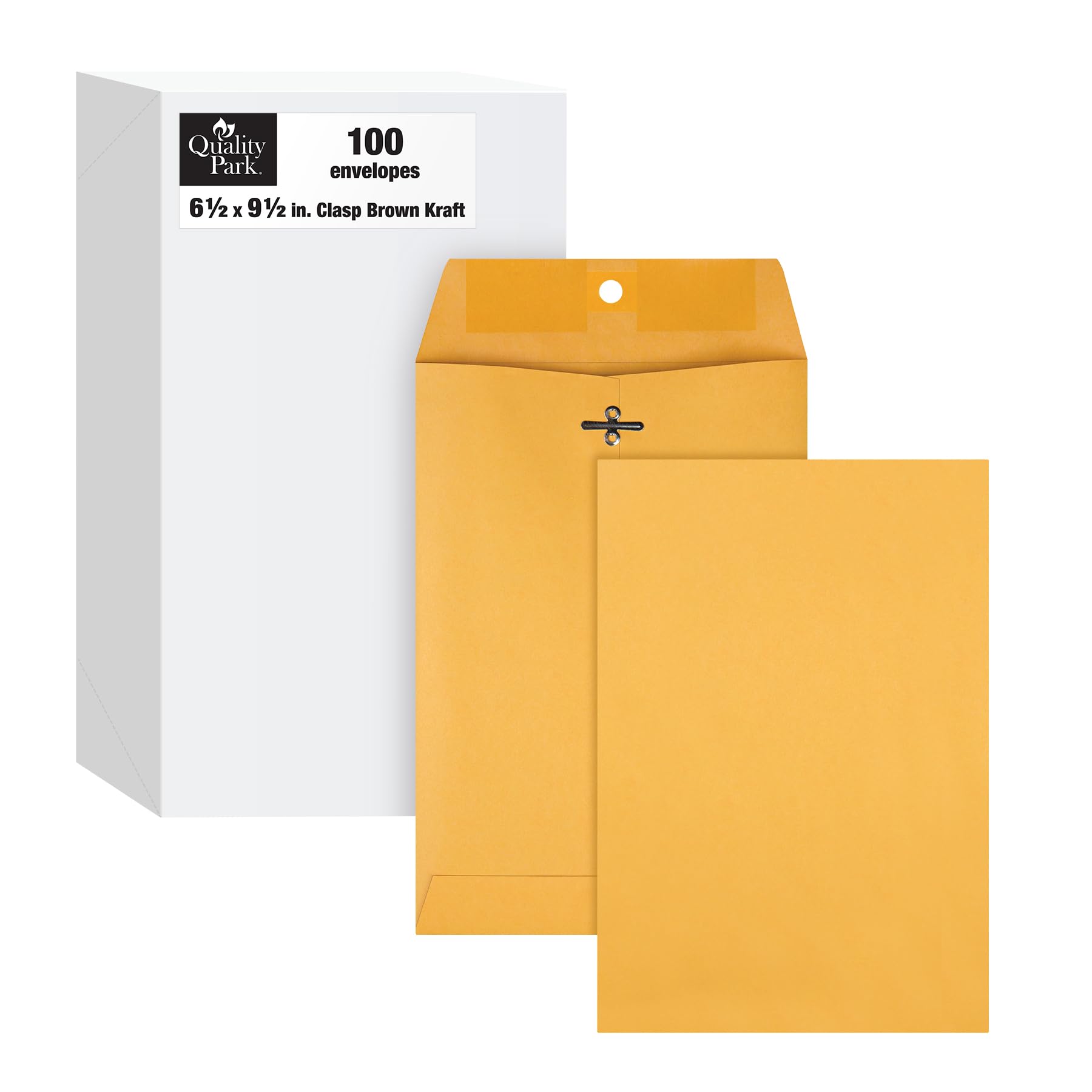 Amazon.com : Quality Park 6-1/2 x 9-1/2 Clasp Envelopes, Clasp and