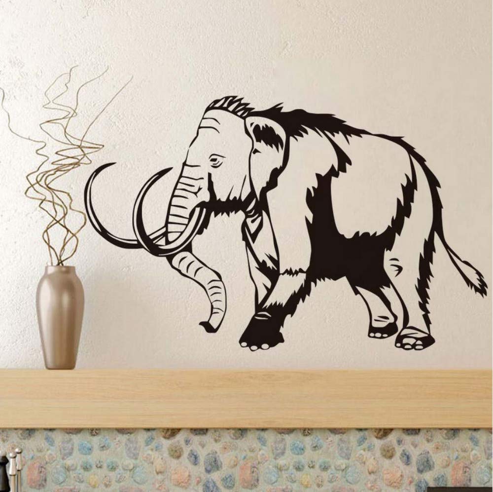 The Original Mammuthus Wall Sticker for Kids Room Decoration Elephant Vinyl Removable Wall Decals Home Decor 68X43Cm