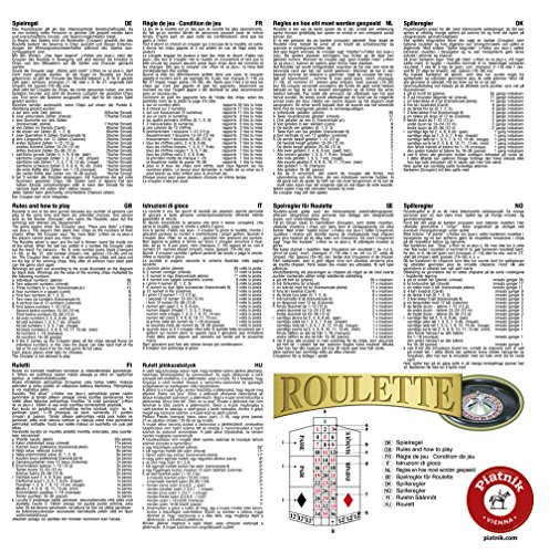 Juego de Ruleta Piatnik 6387 27 cm miniatura 2