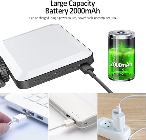 Miniatura 5 de XINBAOHONG Luz recargable para selfie, luz de relleno de clip para teléfono, portátil, tableta, luz portátil para videoconferencia, transmisión en