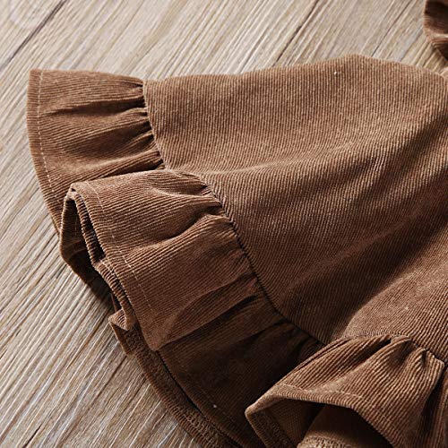 MERSARIPHY Toddler Tutu Dress Infant Sleeveless Vest Skirt Baby Backless Cute Romper for Girl Ruffle Skirt, Ages for 6Mos-5T3