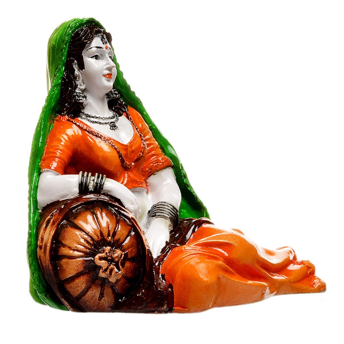 Idoles rajasthani pour la decoration de votre salon ambiance ethnique et coloree