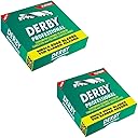 Derby Professional Single Edge Razor Blades, 100 Count (Pack of 2)