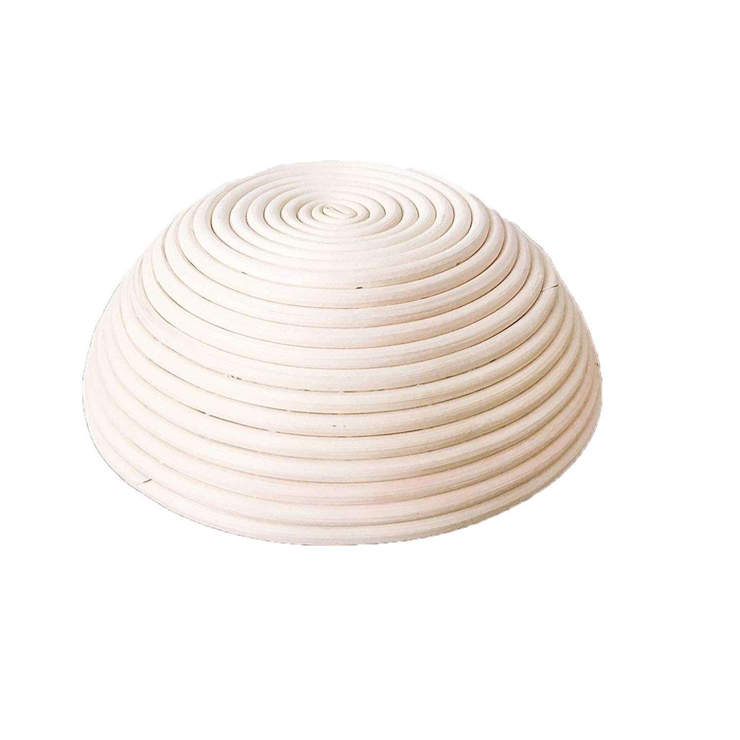 Banneton pour Pain, Panier de fermentation Rond 25 x 8 cm, Panier de fermentation en rotin, Accessoires de pâtisserie, Panier de cuisson, Pour la maison et la pâtisserie professionnelle