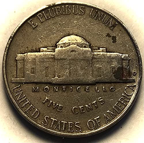 195q D Jefferson 5 Cents BU MS Nickel Seller Mint State