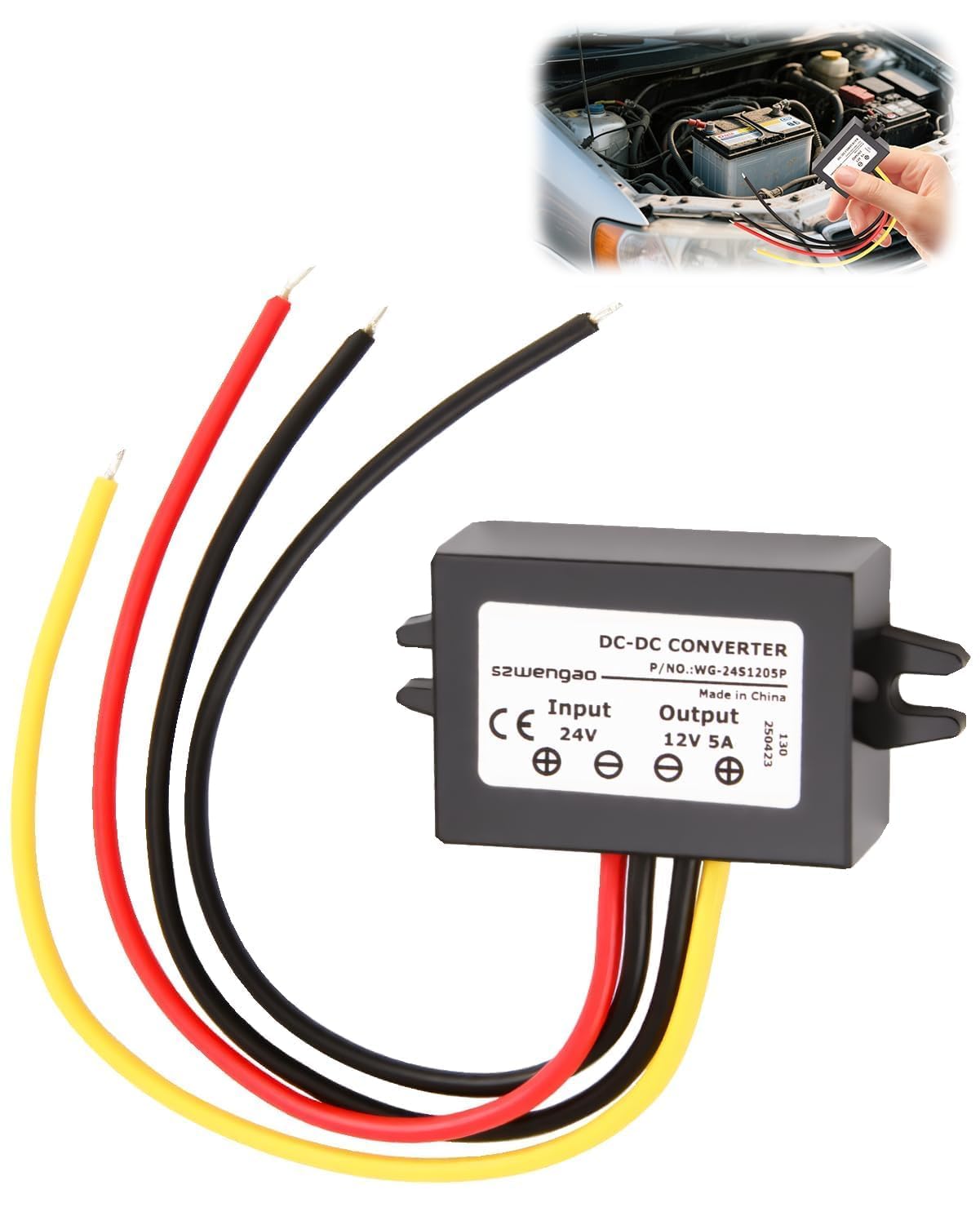 Régulateur De Tension DC-DC 9-36V Vers 12V 5A - Convertisseur De Puissance Pour Batterie Et Projets électroniques