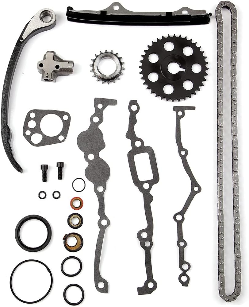 ASAPE Premium Timing Chain Kit Fit for 1989-1990 for Nissan 240SX 1990-1994 for Nissan D21 1990 for Nissan Axxess