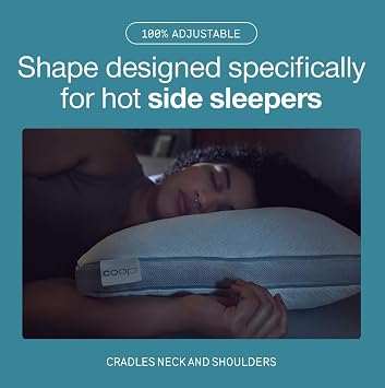 Coop Home Goods Cool+ Cut-Out Pillow and Cool+ Pillow Queen Bundle