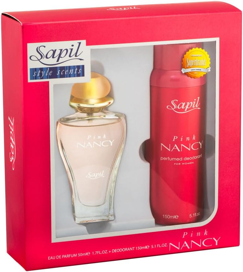 Sapil Nancy Pink For Women 50ml EDP and 150ml Deo Giftset
