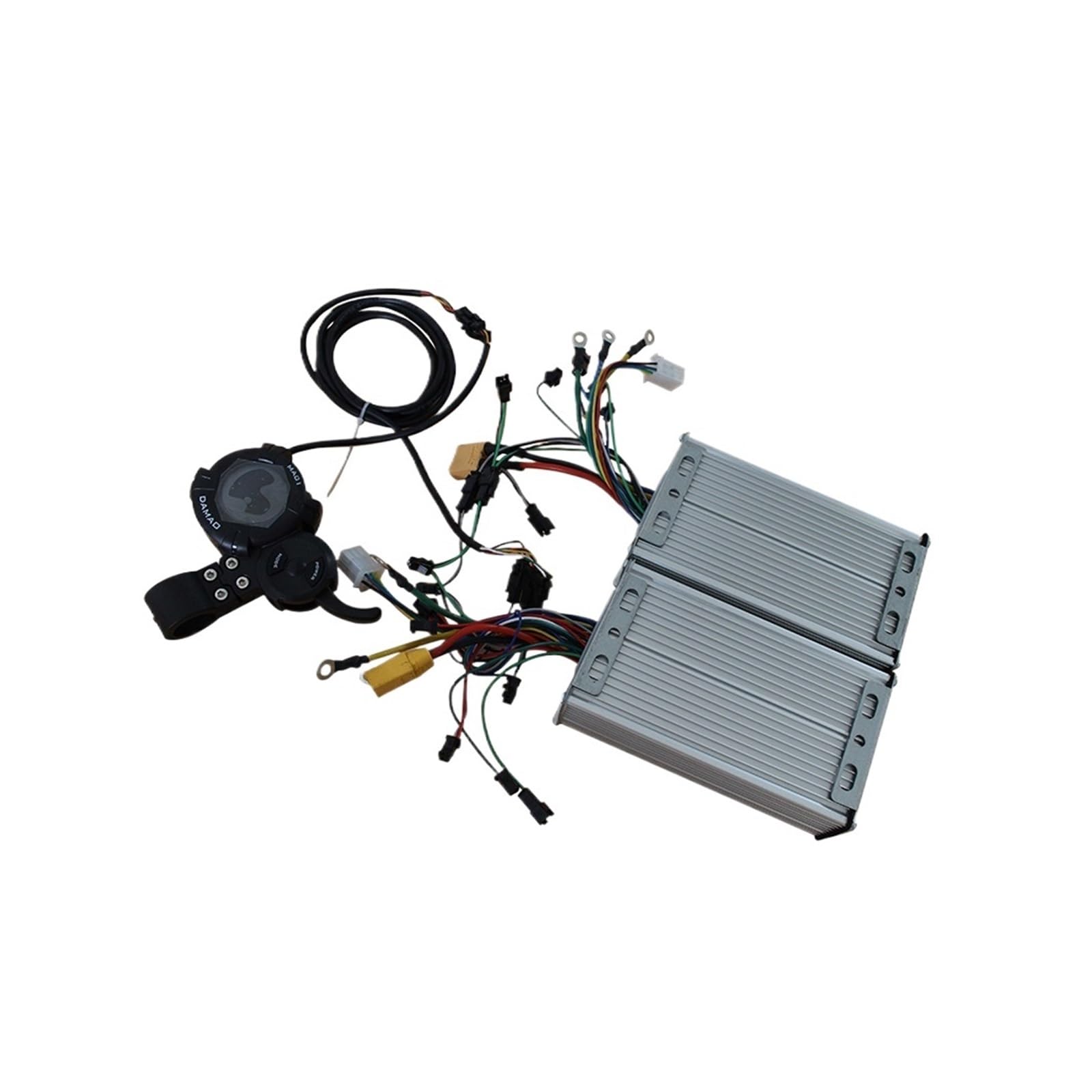 FLJ Interruttore acceleratore for scooter elettrico, for DAMAO, for display LCD MA01 36V 48V 52V 60V 72V Controller motore ad alta velocità Schermo di visualizzazione per monopattino elettrico