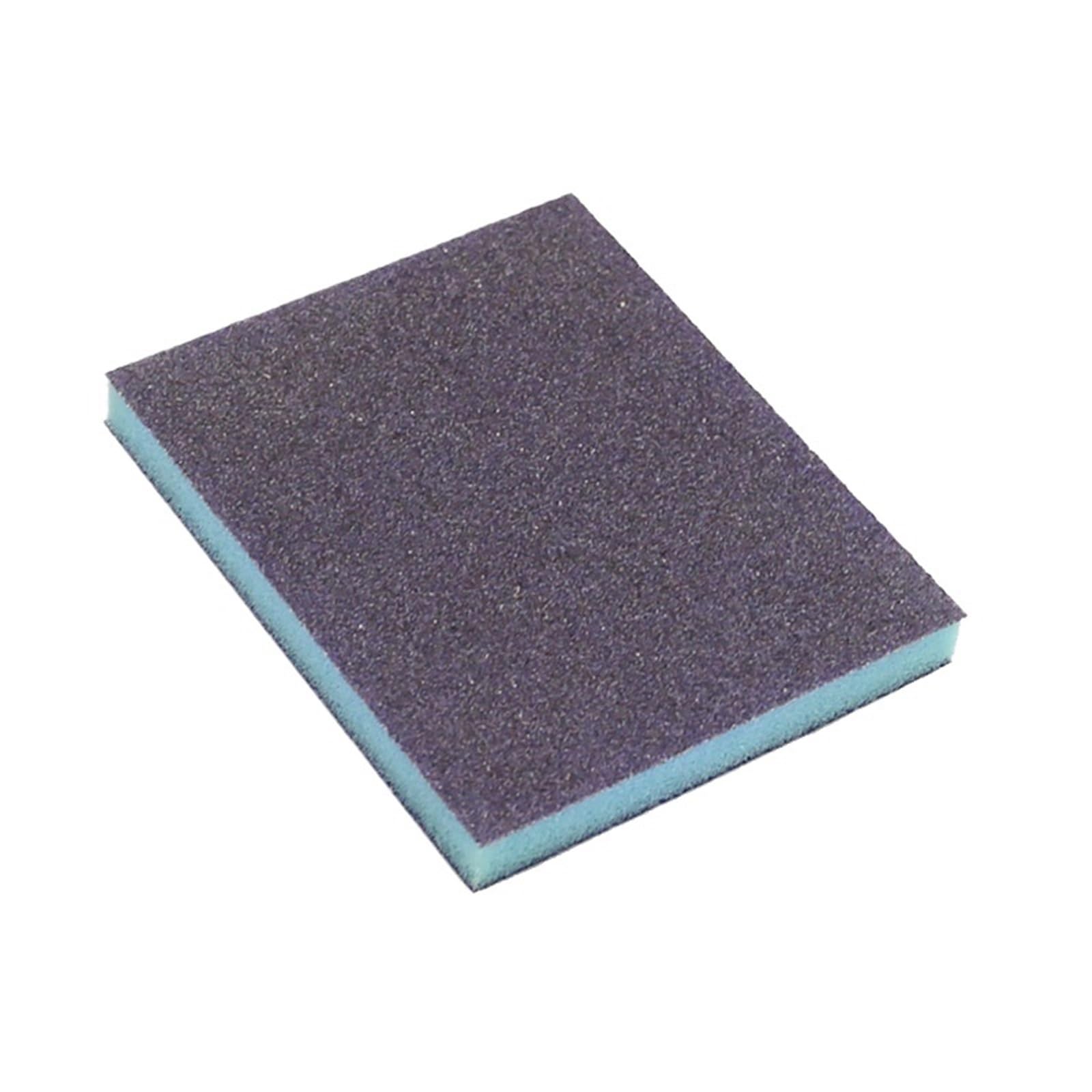 1 Piece Double-sided Sponge Sand Block Sandpaper Brick P60-P220 For Hand Spherical Grinding For Metal Wood(P60)