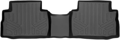 Miniatura 13 de SMARTLINER Alfombrillas de piso de 2 filas y forro de carga detrás de la tercera fila compatibles con Hyundai Palisade 2020-2025 Hyundai Elantra