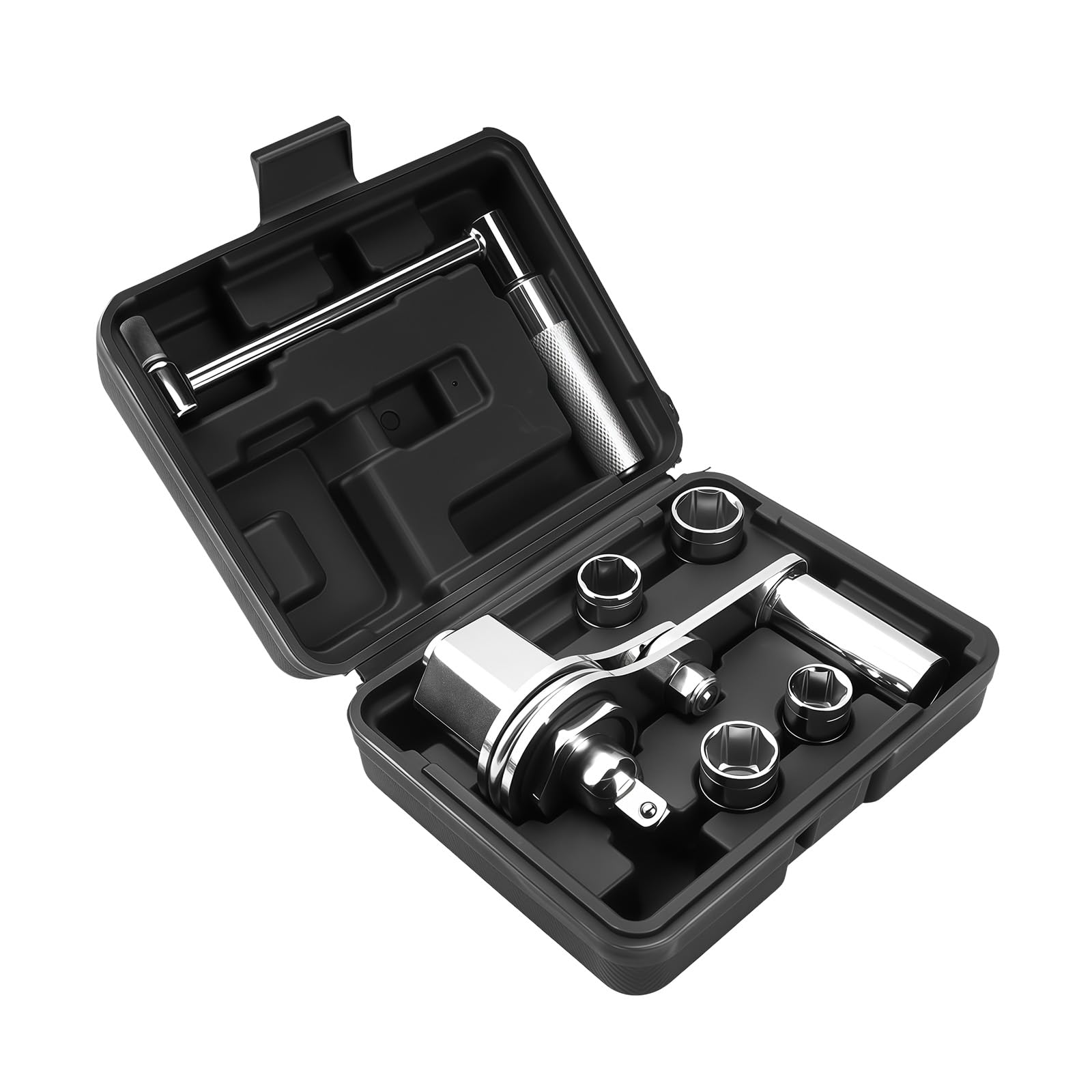 Steel Heavy Duty Torque Multiplier Wrench Labor Saving Lug Nut Wrench Torque Multiplier with Carrying Case Labor Saving
