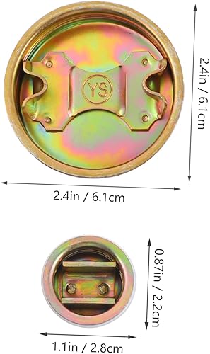 Miniatura 2 de 20 tapas de hebilla de tambor de aceite, 2 tapas de barril, tapas de tambor de 55 galones, tapones de barril, tapones de barril de plástico de 55