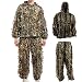 Hunting Camo Clothes Sniper Ghillie Suit Halloween Cosplay Costume Woodland 3D Leaf Hunting