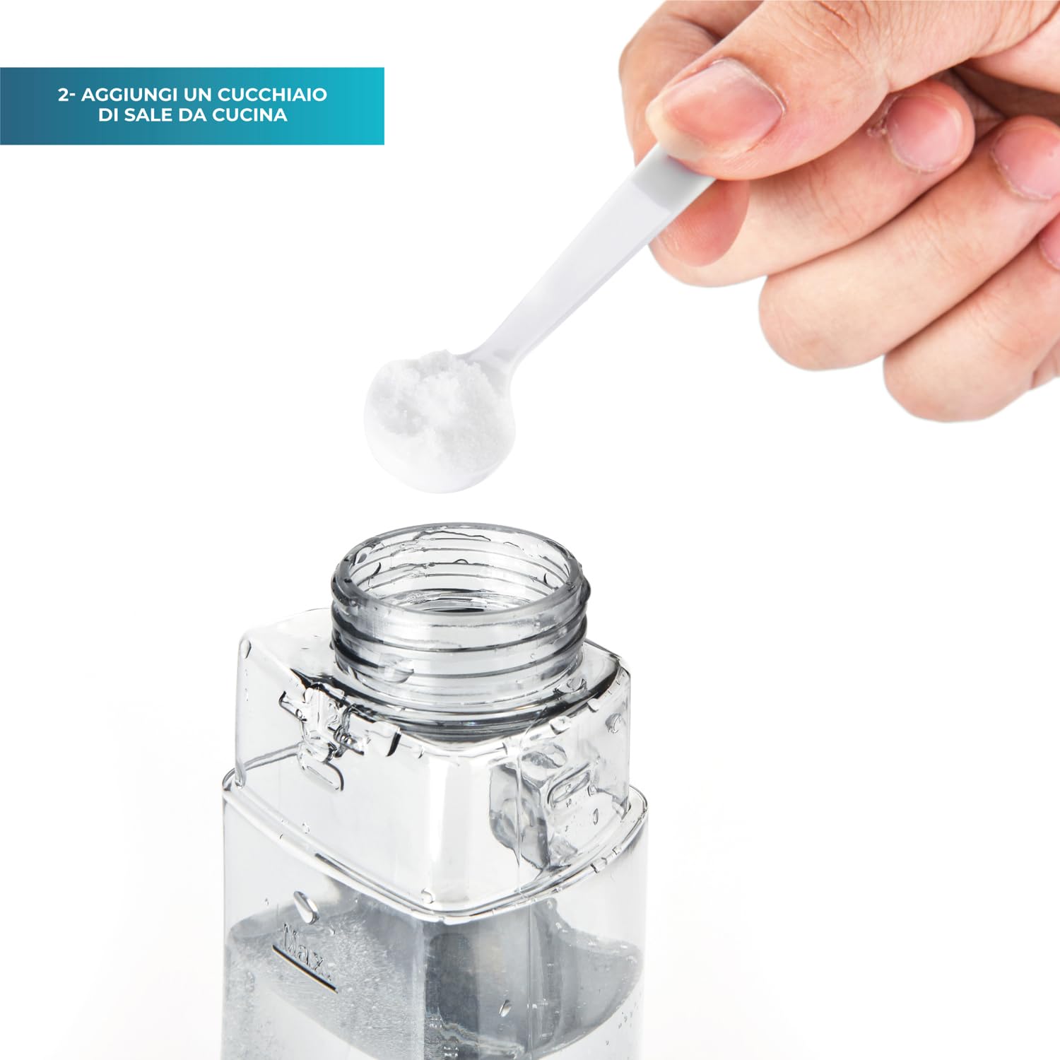 KASANOVA Scopa lavapavimenti spray con elettrolisi, I-Mop, scopa spray lavapavimenti, mop lavapavimenti, Mocio Ecologico Antibatterico con Panno in Microfibra, Senza Detersivi Artificiali