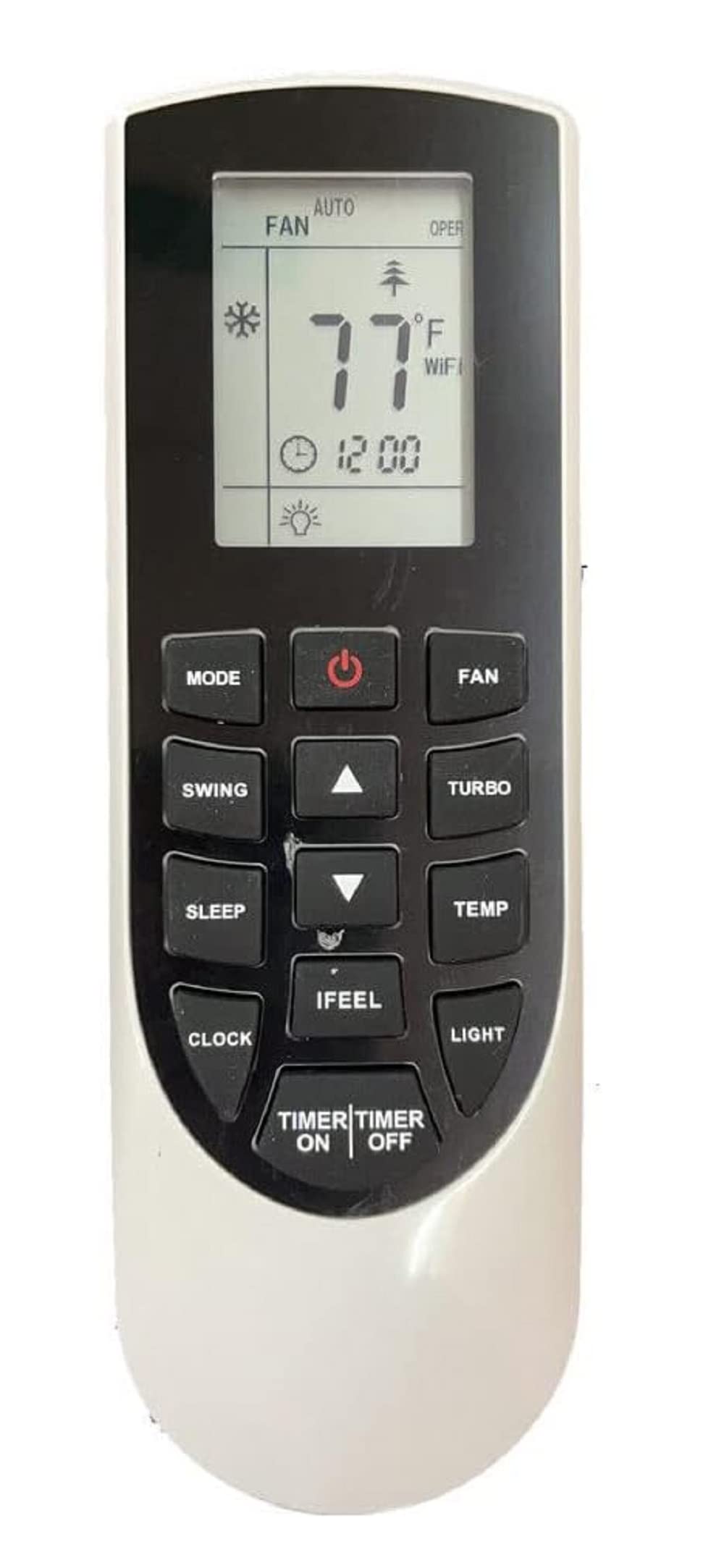 OKDEAL 1 Year Warranty AC Remote Compatible for Voltas & Godrej AC Remote YAN1F1, YAN1F1F