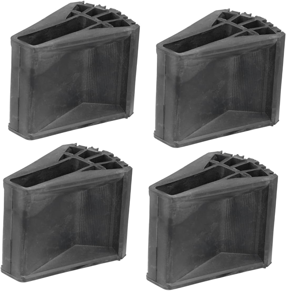 4pcs Non-Slip Ladder Leg Caps for Hardwood Floors Mid Century Modern Ladder Slip Mats