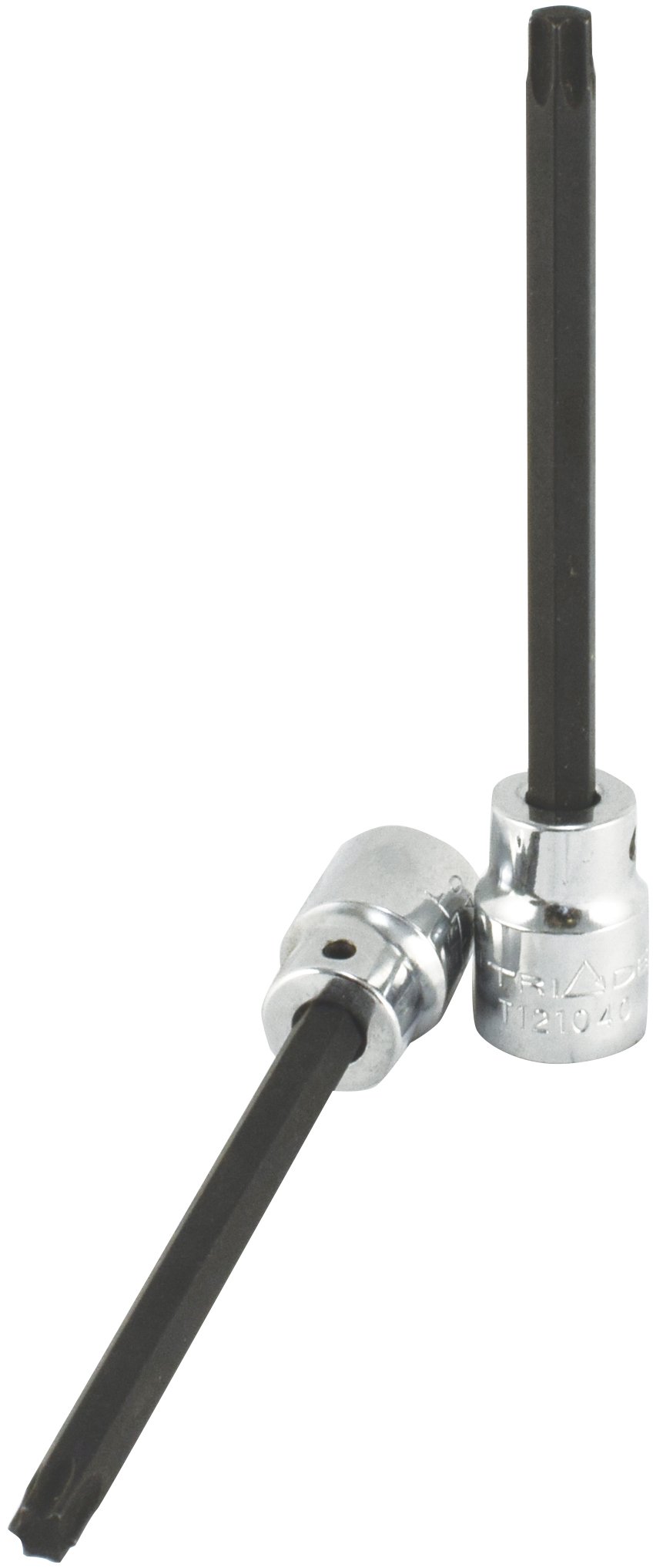 T27 Long Torx Bit Socket 3/8" Drive 110mm Long Trident T121027