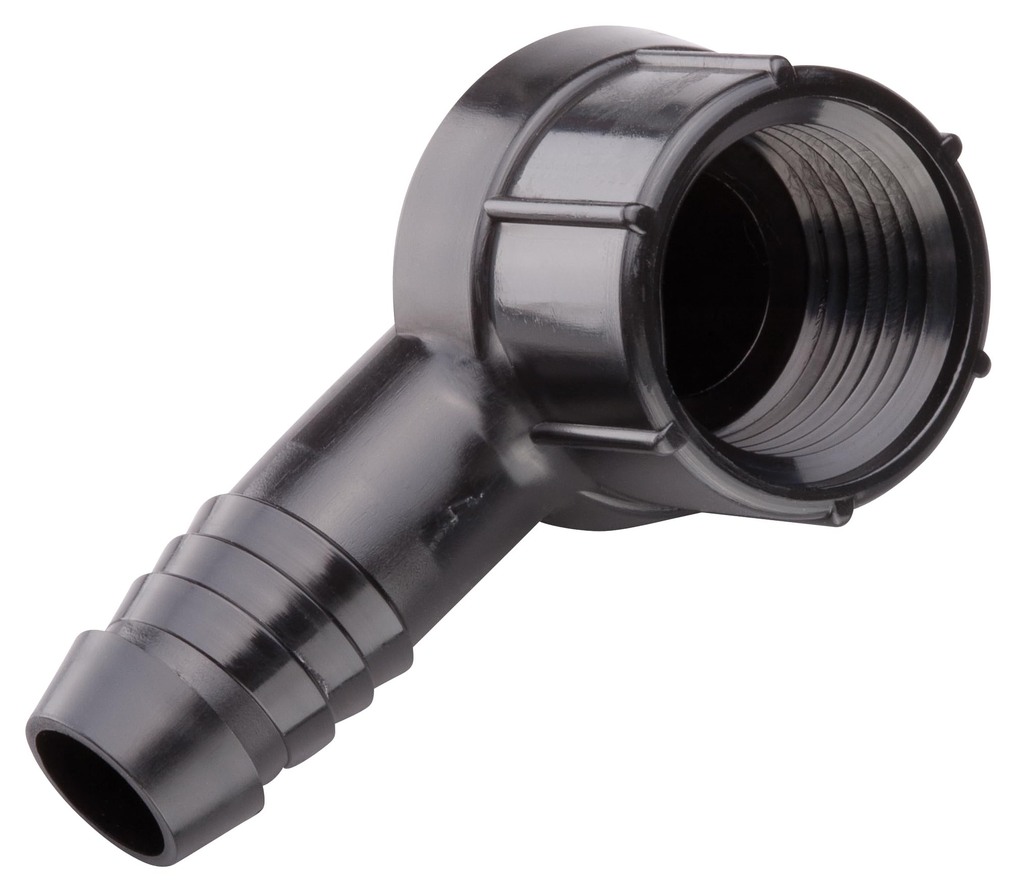 Rain Bird EAFPT-1S Adattatore per irrigazione, filettatura femmina x facile universale, adatto per tubi gocciolanti da 5/8, nero, gomito x 1/2 FPT