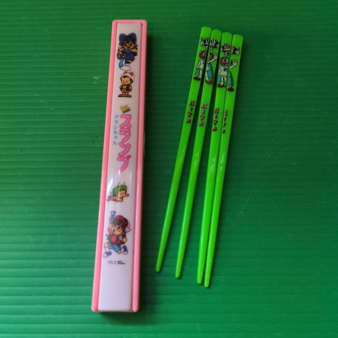 Drスランプアラレちゃん 箸箱 パーマン箸2本