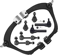 Vista 1551 de Detroit Axle - Kit de suspensión frontal de 8 piezas para Dodge Journey 2009-2015, 2 brazos de control inferiores, 2 rótulas, 2 varillas