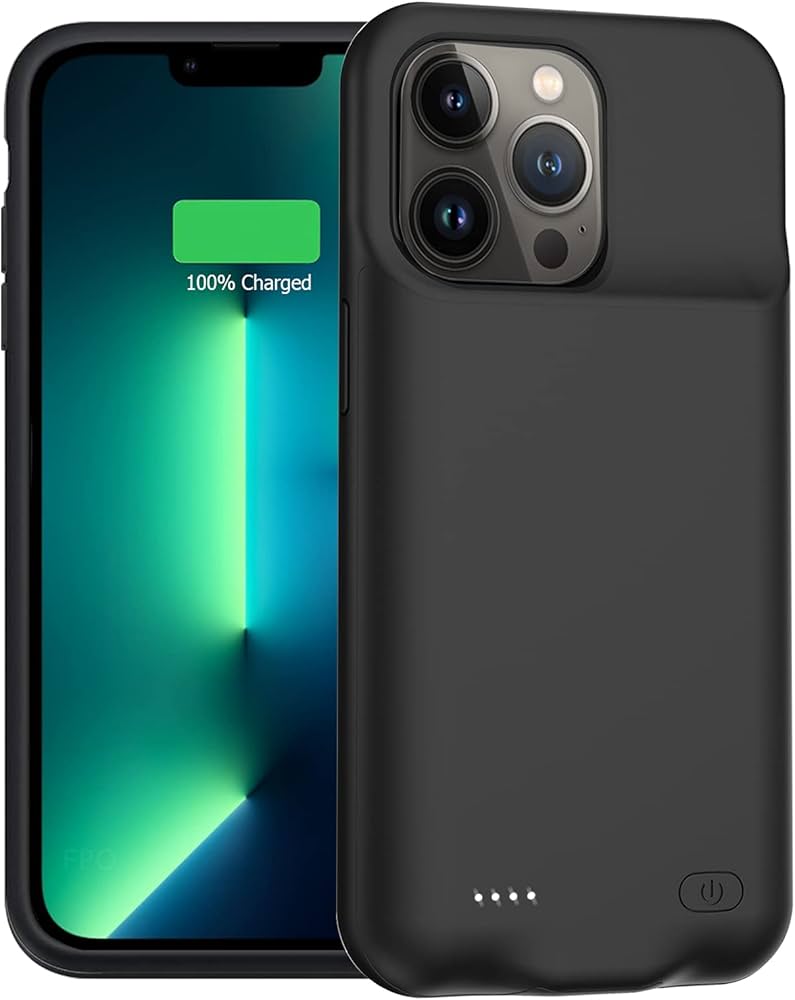 Amazon.com: Battery Case for iPhone 13 Pro Max, Enhanced 8500mAh