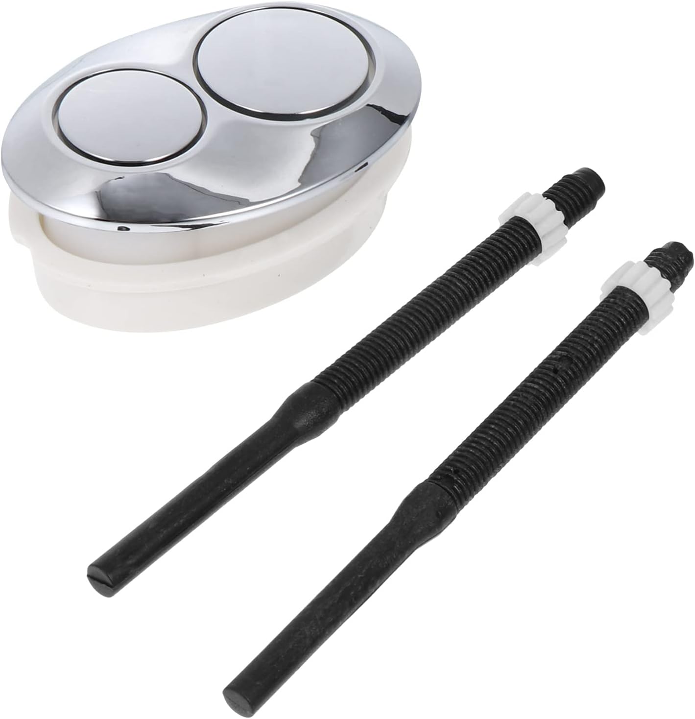 ULTECHNOVO Toilet Button Dual Push Flush Button Toilet Tank Button