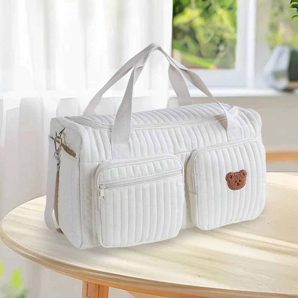 Sac à langer à bandoulière pour maman, sac à langer léger matelassé, grand matelas à langer multifonctionnel de voyage, sacs Messenger pour maternité et changement de couches, pour hôpital