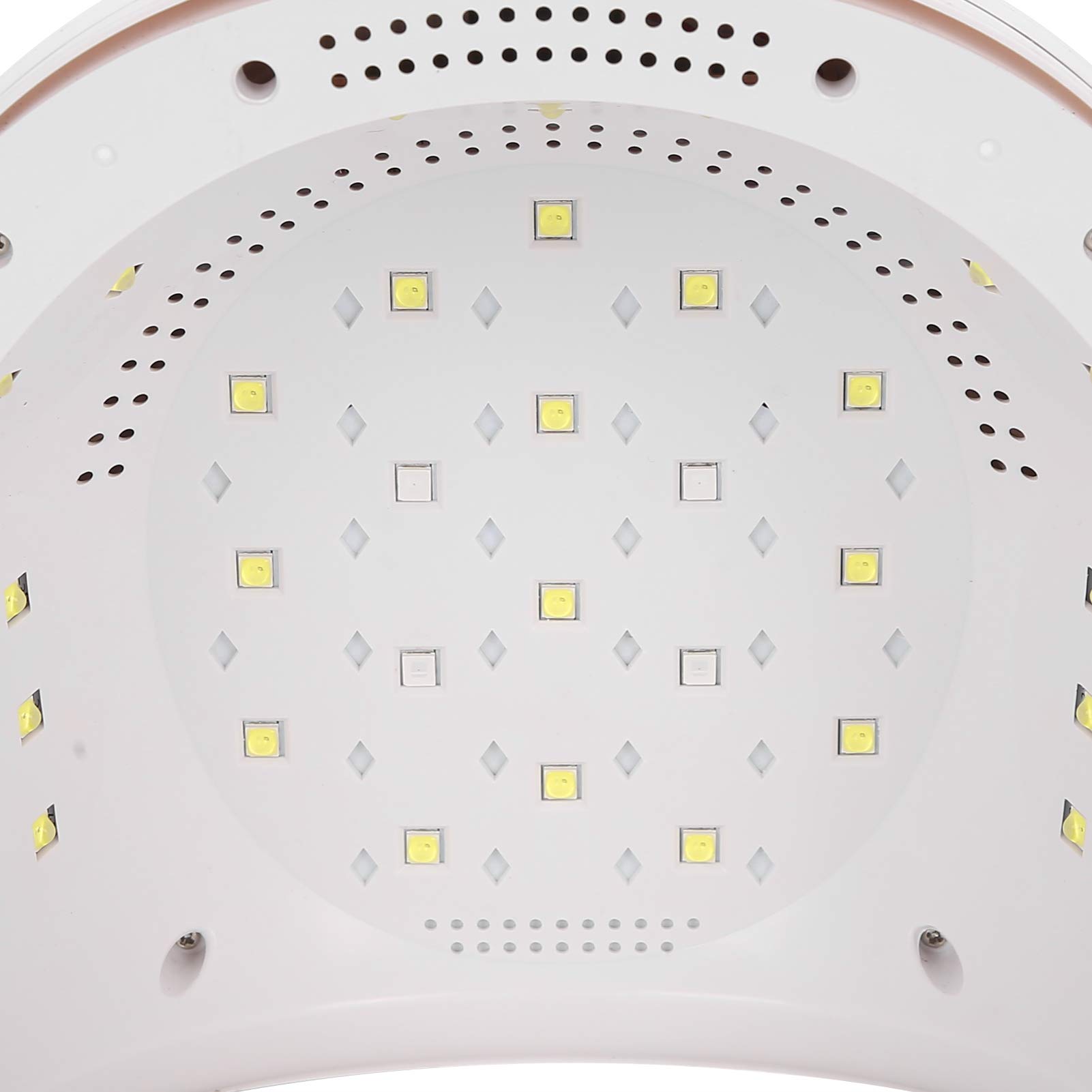 Lampe LED pour Ongles, 84 W Rechargeable LED UV pour Sèche-Ongles, Machine de Polymérisation des Ongles en Gel avec Paramètres de Minuterie 30 60 120 S, Plaque de Base Magnétique