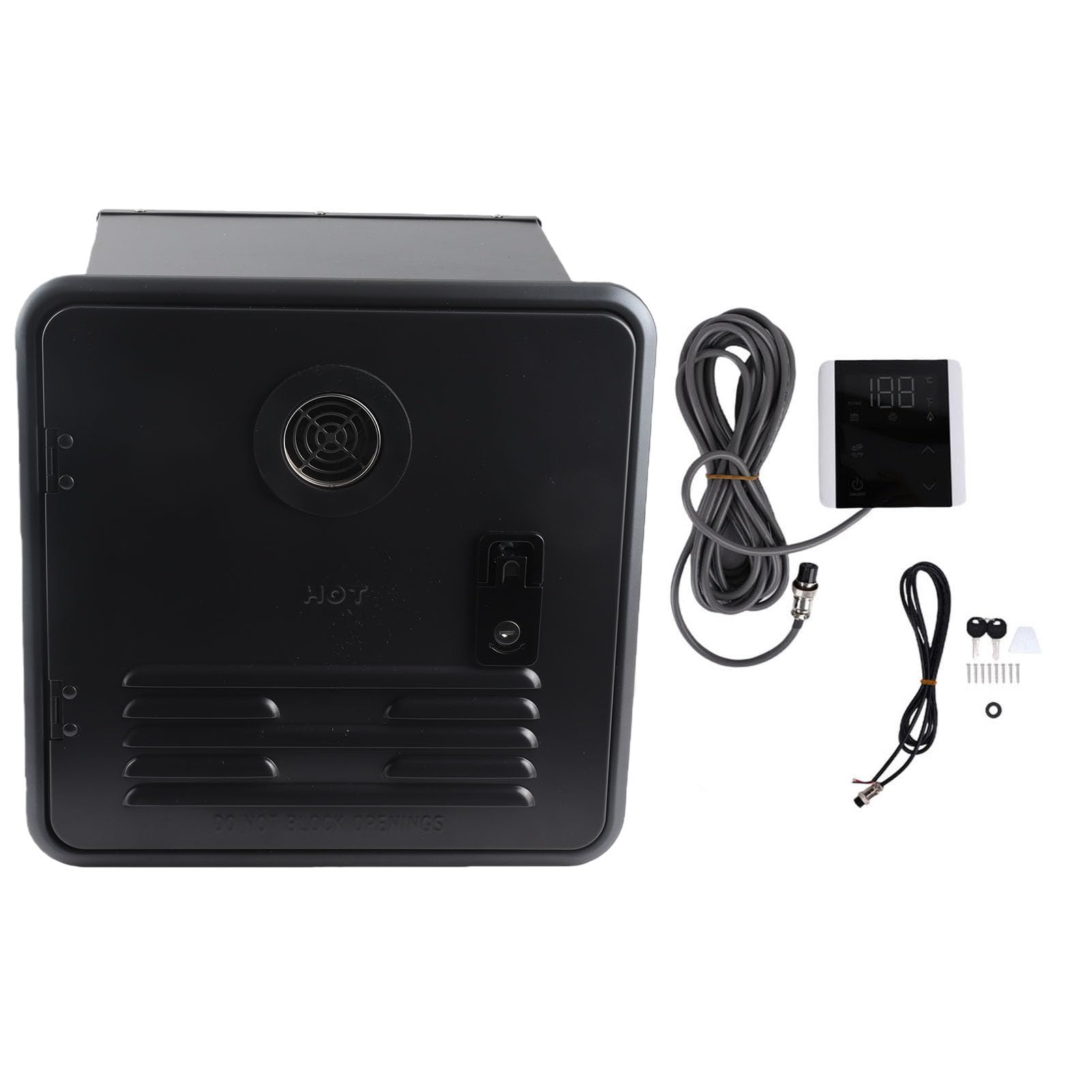 Dilwe Durchlauferhitzer für Wohnmobile, 61000 BTU, 12 V,