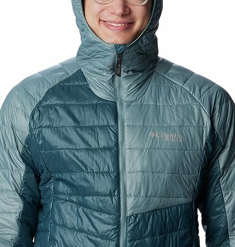 Image of Columbia Men Platinum Peak Hooded Jacket upto -10c