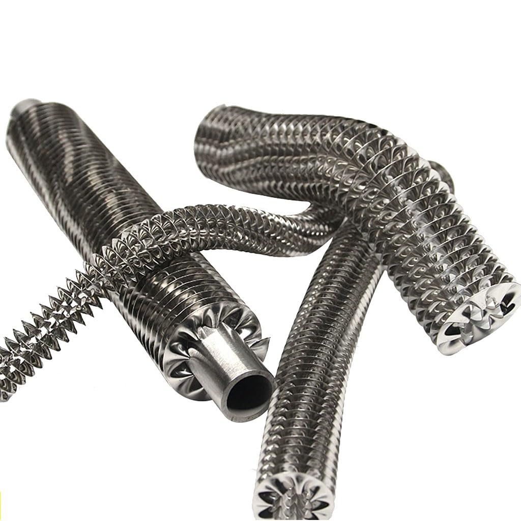 Dissipateur thermique à ailettes creuses en spirale SUS 1M(ID18mm height6mm)