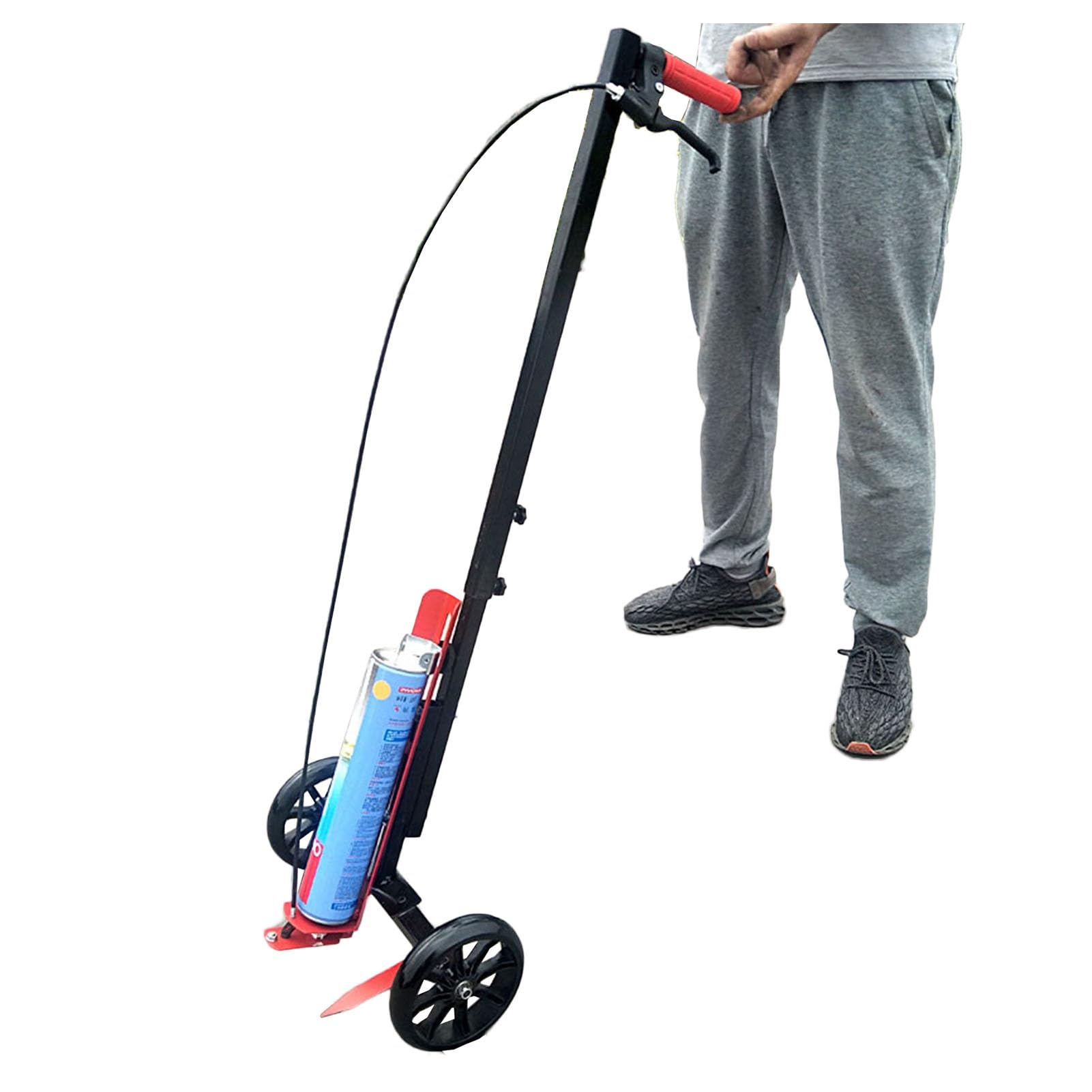 asdchZen Road Marking Machine Wand Line Floor Line Marker,Tools,Suitable For School Playground Parking Lot,
