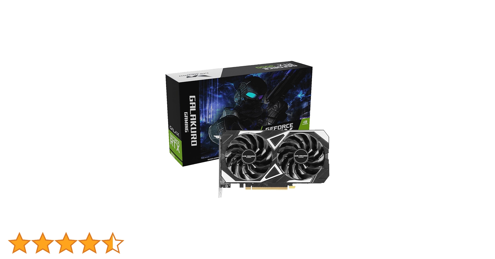 GeForce RTX 3050 6GB搭載　GG-RTX3050-E6GB GG-RTX3050-E6GB/EX/DF/DVI | GG-RTX3050-E6GB/EX/DF/DVI | 玄人