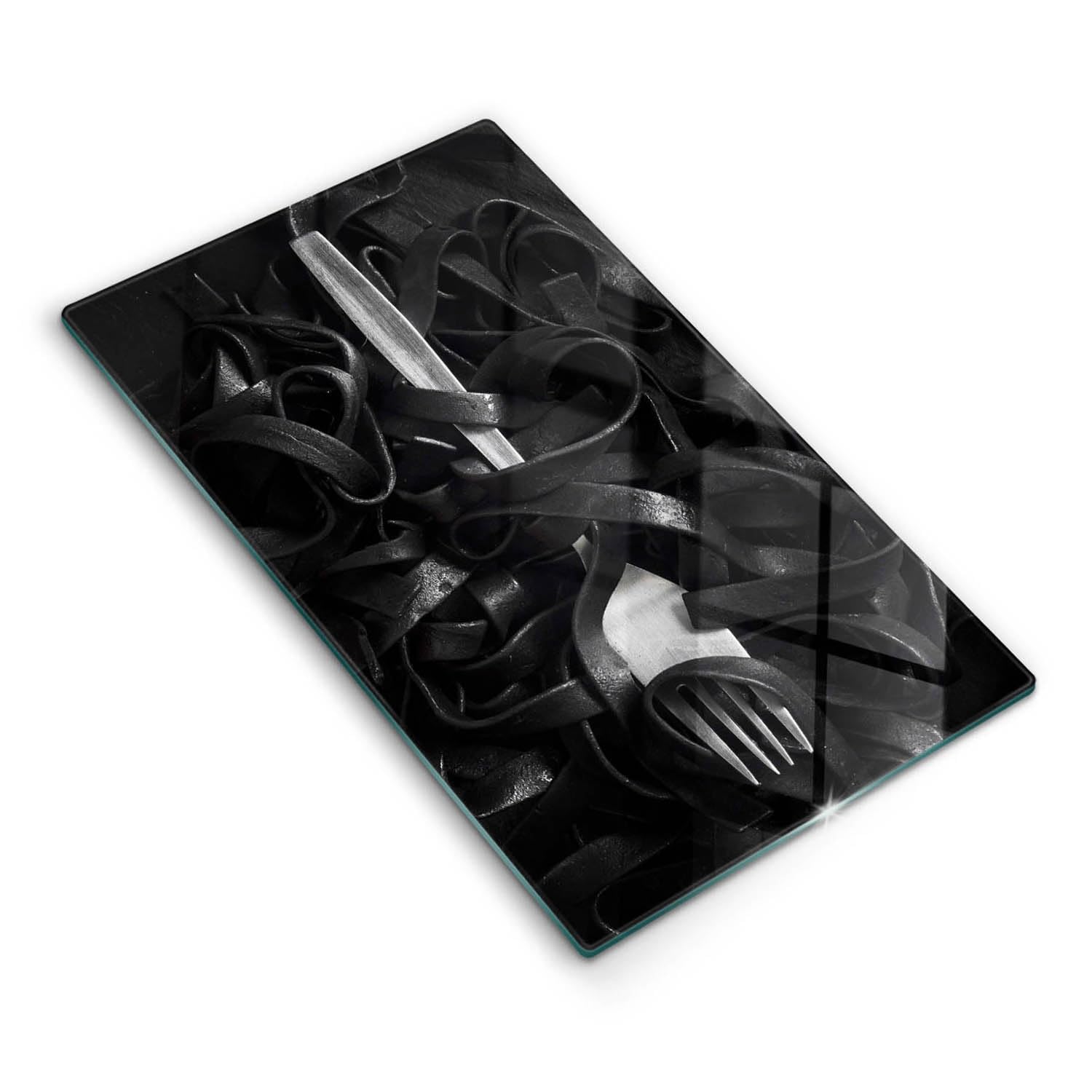 Planche à découper en verre Wallfluent 30x52cm multifonctionnelle design pâtes