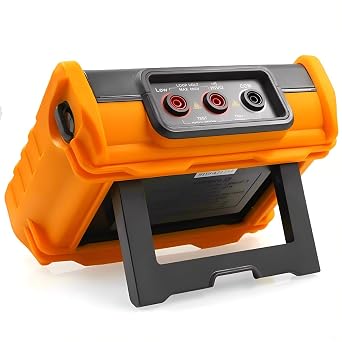 جهاز اختبار مقاومة الجهد العالي Megohmmeter MS5205 جهاز اختبار مقاومة العزل 2500V مقياس Megohmmeter الرقمي التناظري 0.01-100G Ohm Test حساب PI / DAR تلقائيًا